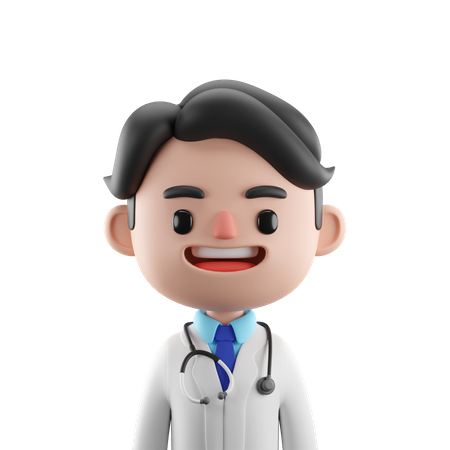 Männlicher Chirurg  3D Icon