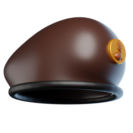 Männlicher Hut  3D Icon