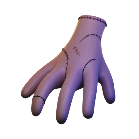 Mano aterradora  3D Icon