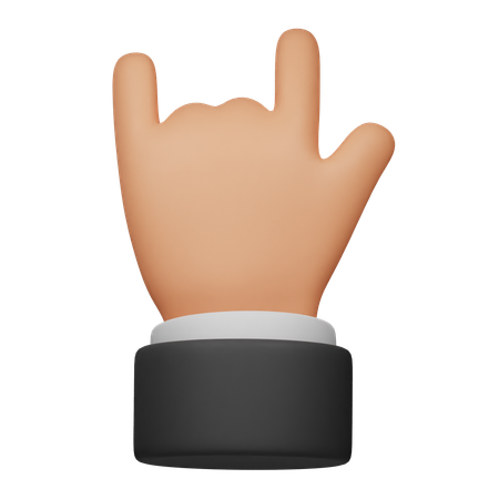 Mano di metallo  3D Icon