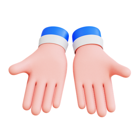 Mano presentando algo  3D Icon