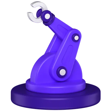 Mano robótica  3D Icon