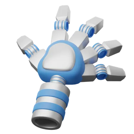 Mano robótica  3D Icon