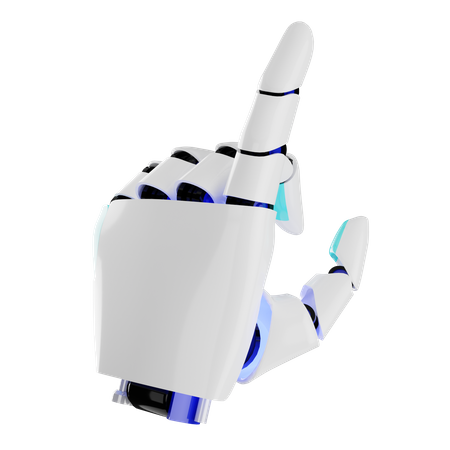 Mano robótica  3D Icon