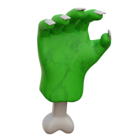 Mano zombi  3D Icon