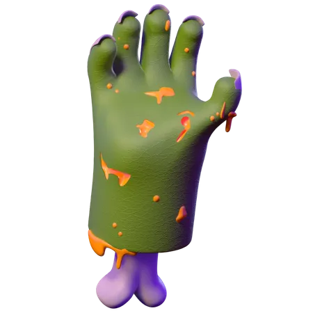 Mano zombi  3D Illustration