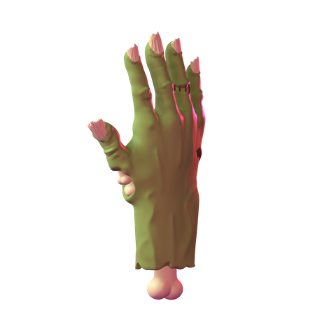 Mano zombi  3D Icon