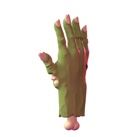 Mano zombi  3D Icon