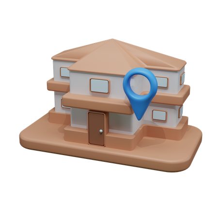 Emplacement du manoir  3D Icon