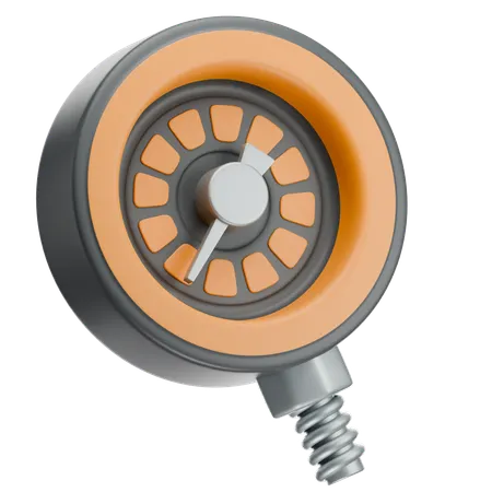 Manometer  3D Icon