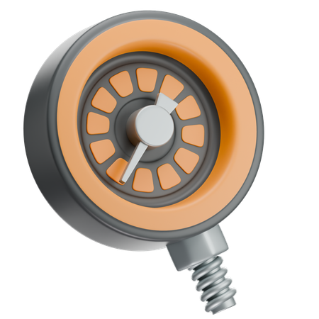 Manometer  3D Icon