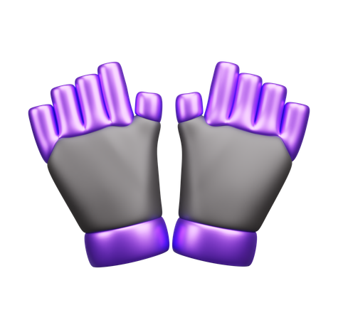 Guantes de manos  3D Icon