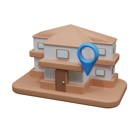 Localização da mansão  3D Icon