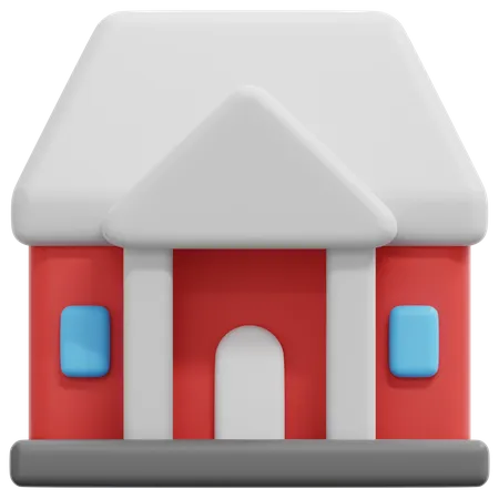 Mansion  3D Icon