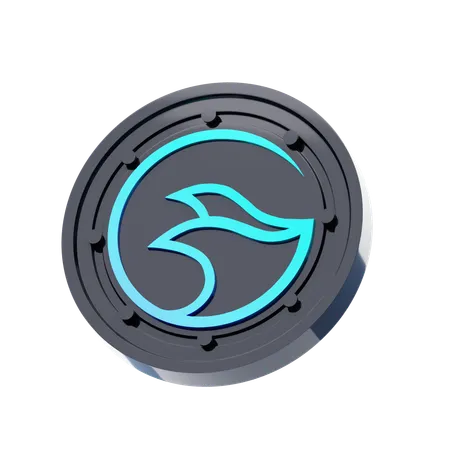 Manta Network  3D Icon