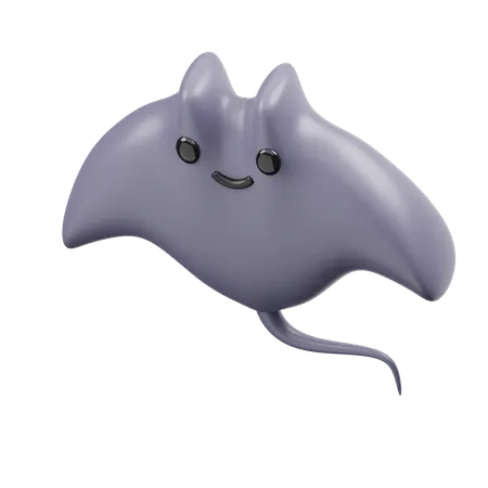 Manta Ray  3D Icon