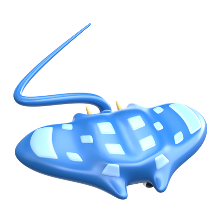 Mantarraya  3D Icon