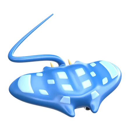 Mantarraya  3D Icon