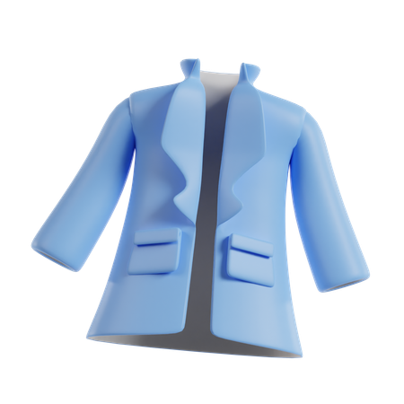 Manteau  3D Icon