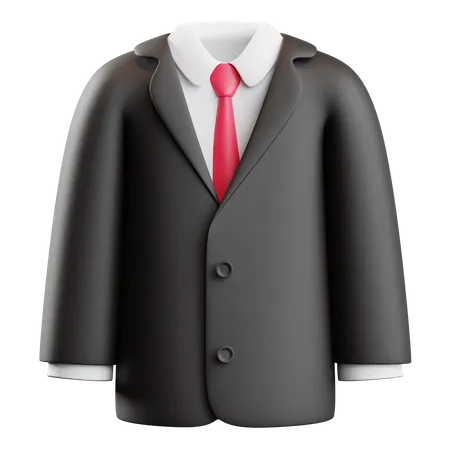 Manteau d'affaires  3D Icon