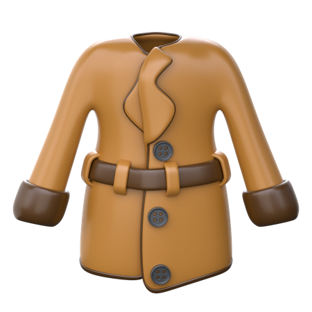 Manteau femme  3D Icon