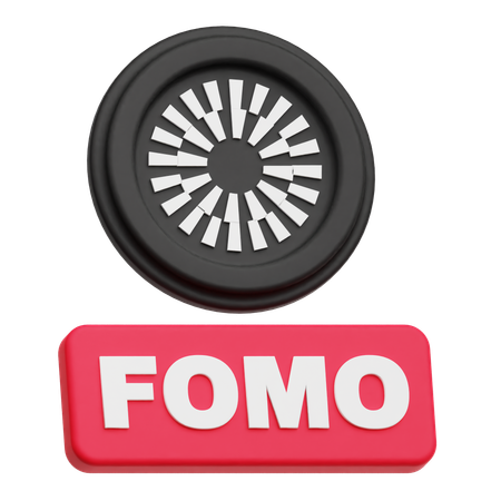 Manteau fomo  3D Icon