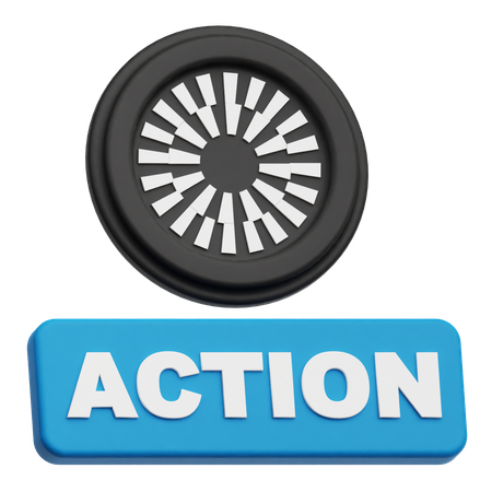 Mantle Action  3D Icon