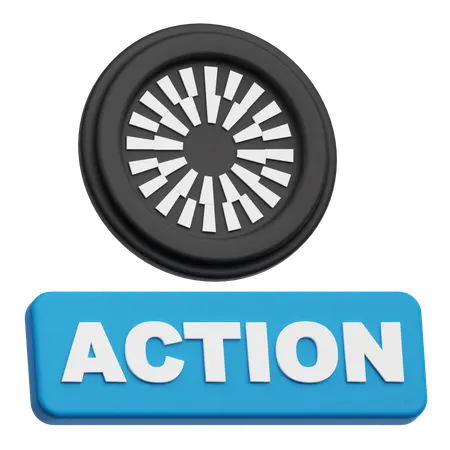 Mantle Action  3D Icon