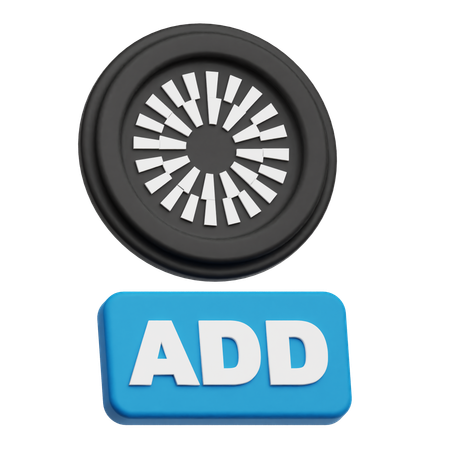 Mantle Add  3D Icon