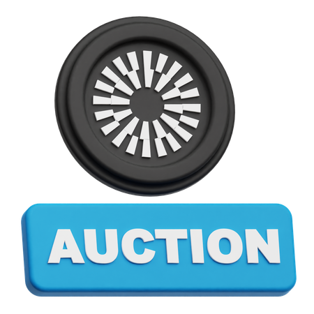 Mantle Auction  3D Icon