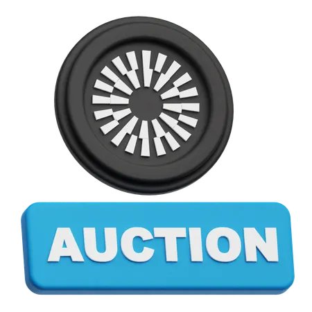 Mantle Auction  3D Icon