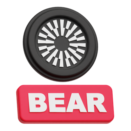 Mantle Bear  3D Icon