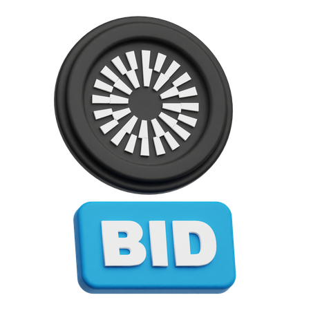 Mantle Bid  3D Icon