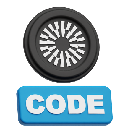 Mantle Code  3D Icon