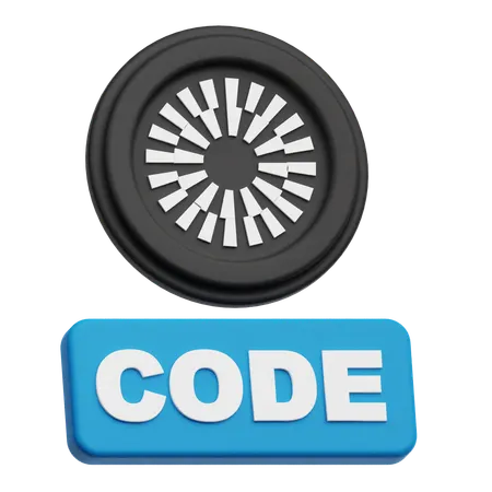 Mantle Code  3D Icon