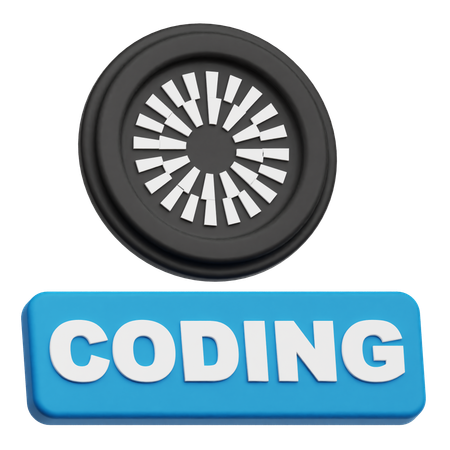 Mantle Coding  3D Icon