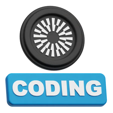 Mantle Coding  3D Icon
