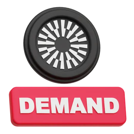 Mantle Demand  3D Icon