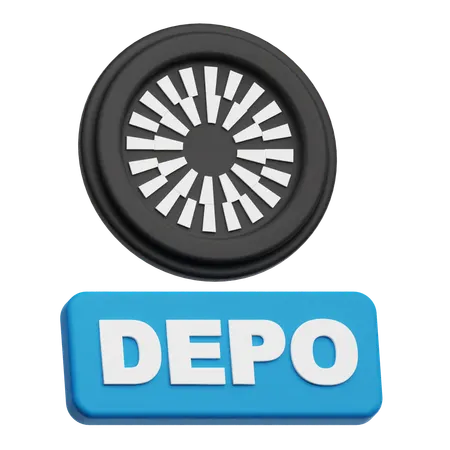Mantle Depo  3D Icon