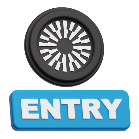 Mantle Entry  3D Icon