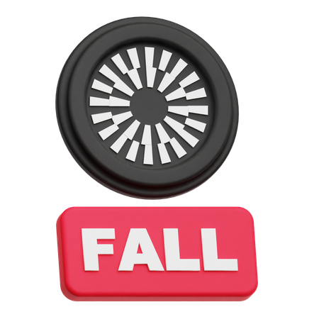 Mantle Fall  3D Icon
