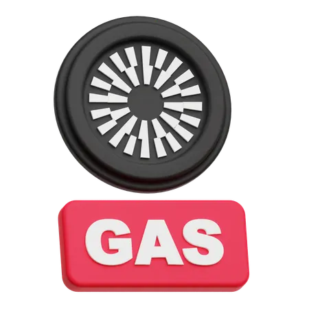 Mantle Gas  3D Icon
