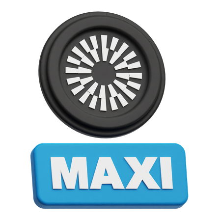 Mantle Maxi  3D Icon