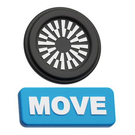 Mantle Move  3D Icon