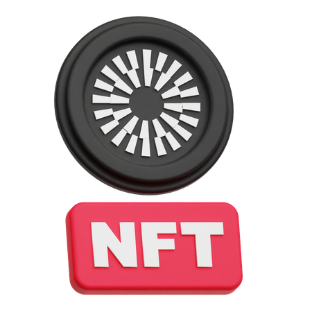 Mantle Nft  3D Icon