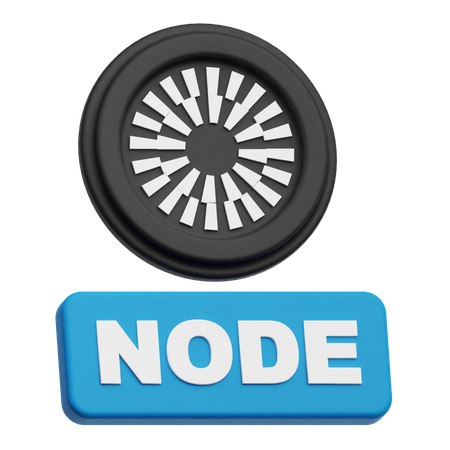 Mantle Node  3D Icon