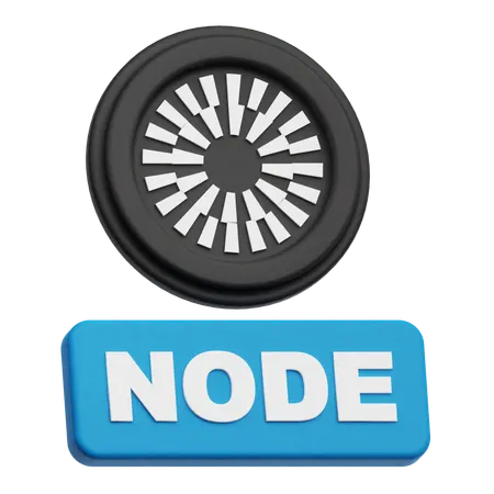 Mantle Node  3D Icon