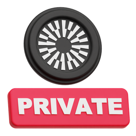 Mantle Private  3D Icon