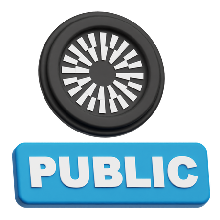 Mantle Public  3D Icon