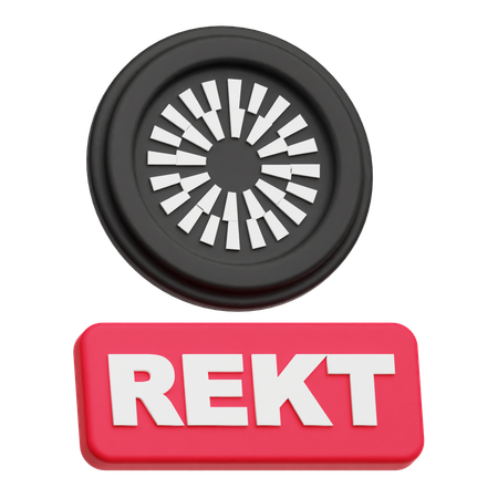 Mantle Rekt  3D Icon